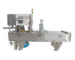 杯裝辣椒醬灌裝機Hot sauce filling machine,小身材大味道！